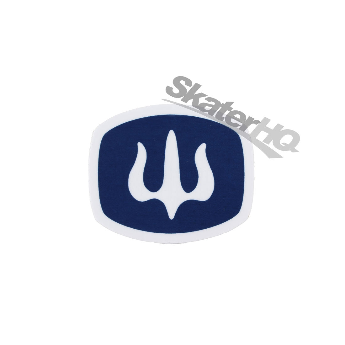 Carver Badge Logo Mini Sticker - Navy Stickers