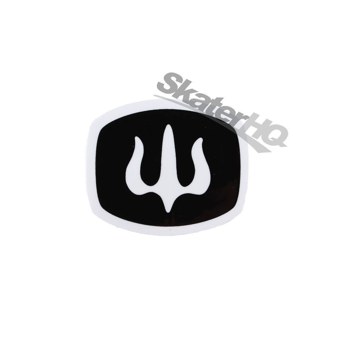 Carver Badge Logo Mini Sticker - Black Stickers