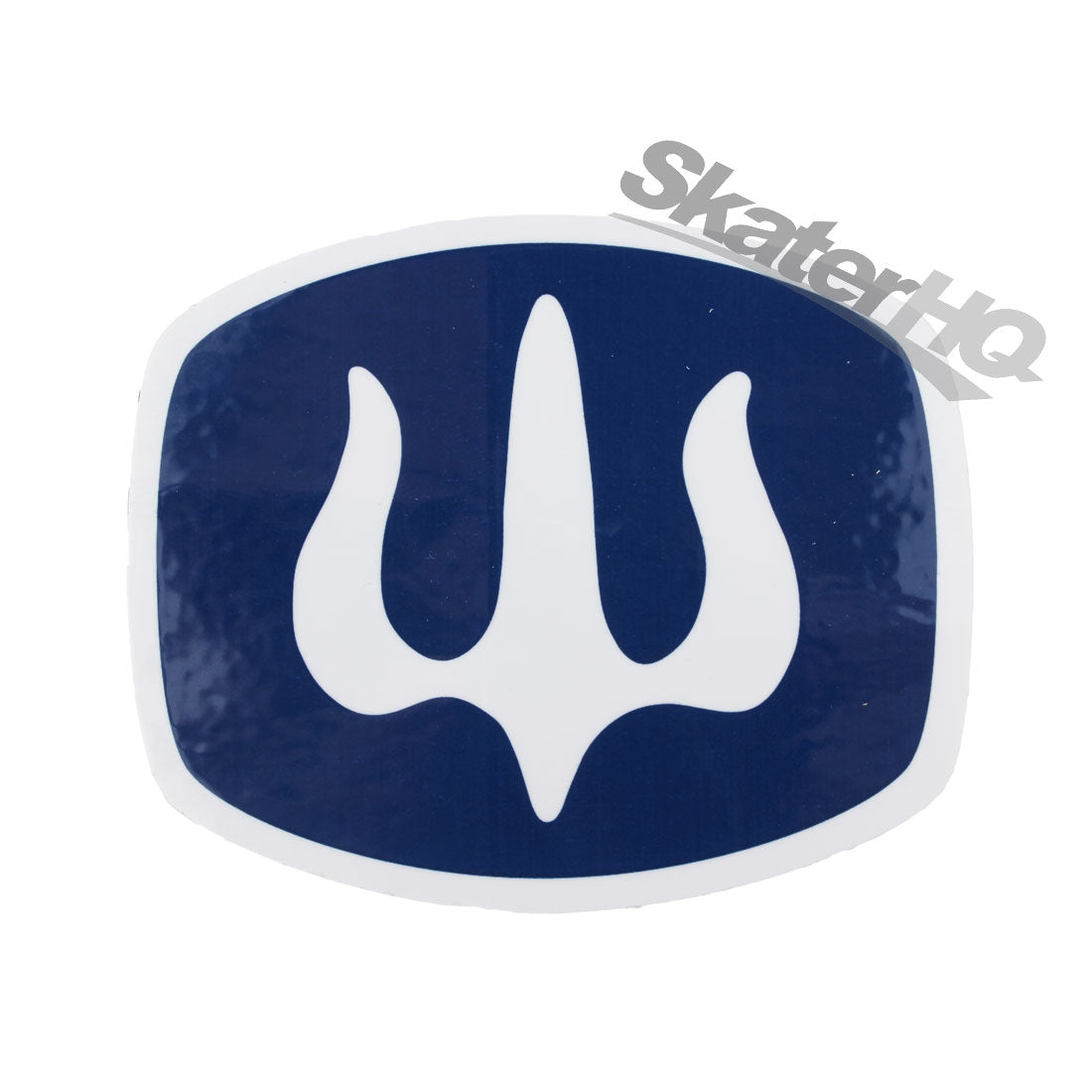 Carver Badge Logo Sticker - Navy Stickers
