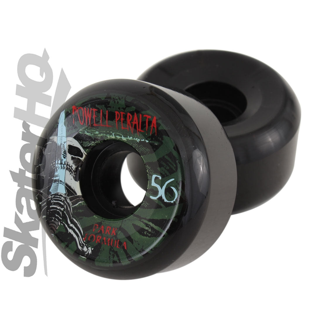 Powell Peralta SPF Skull &amp; Sword 56mm - Black Skateboard Wheels
