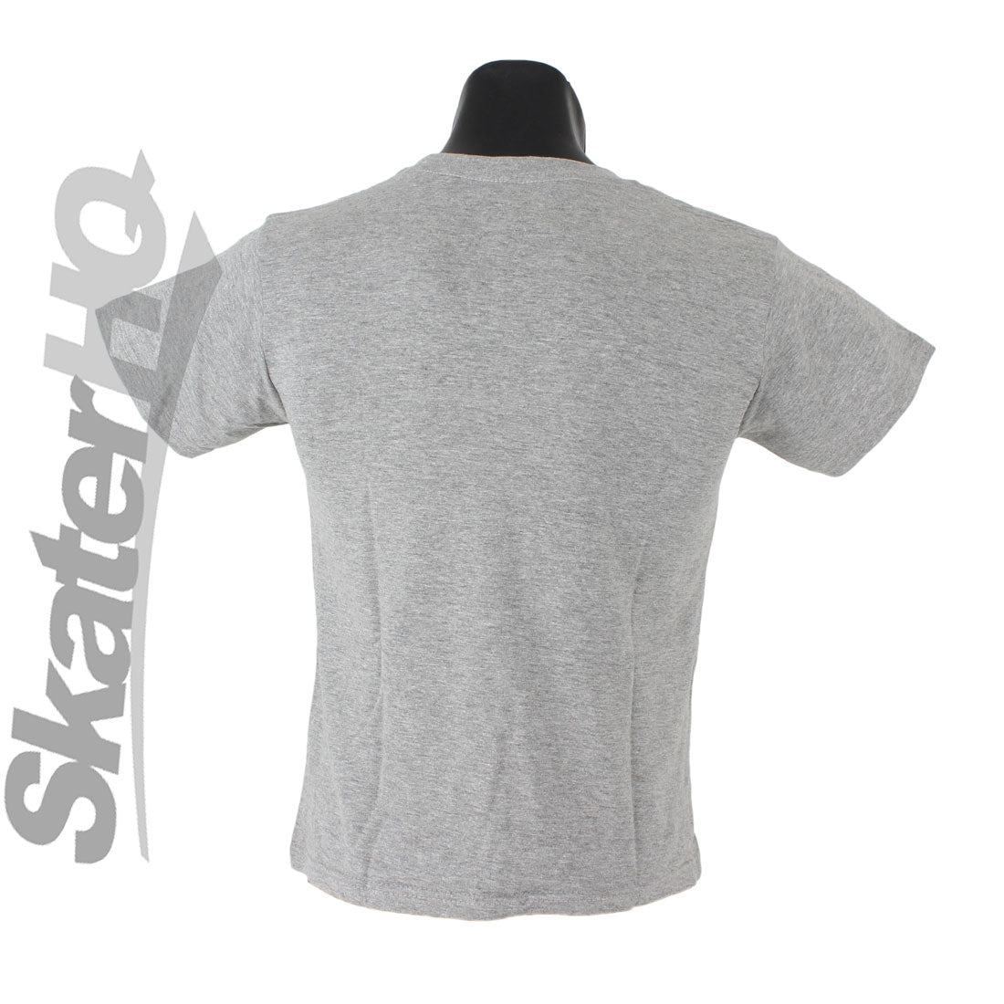 Skater HQ Kids Stacked T-Shirt - Grey Apparel Skater HQ Clothing