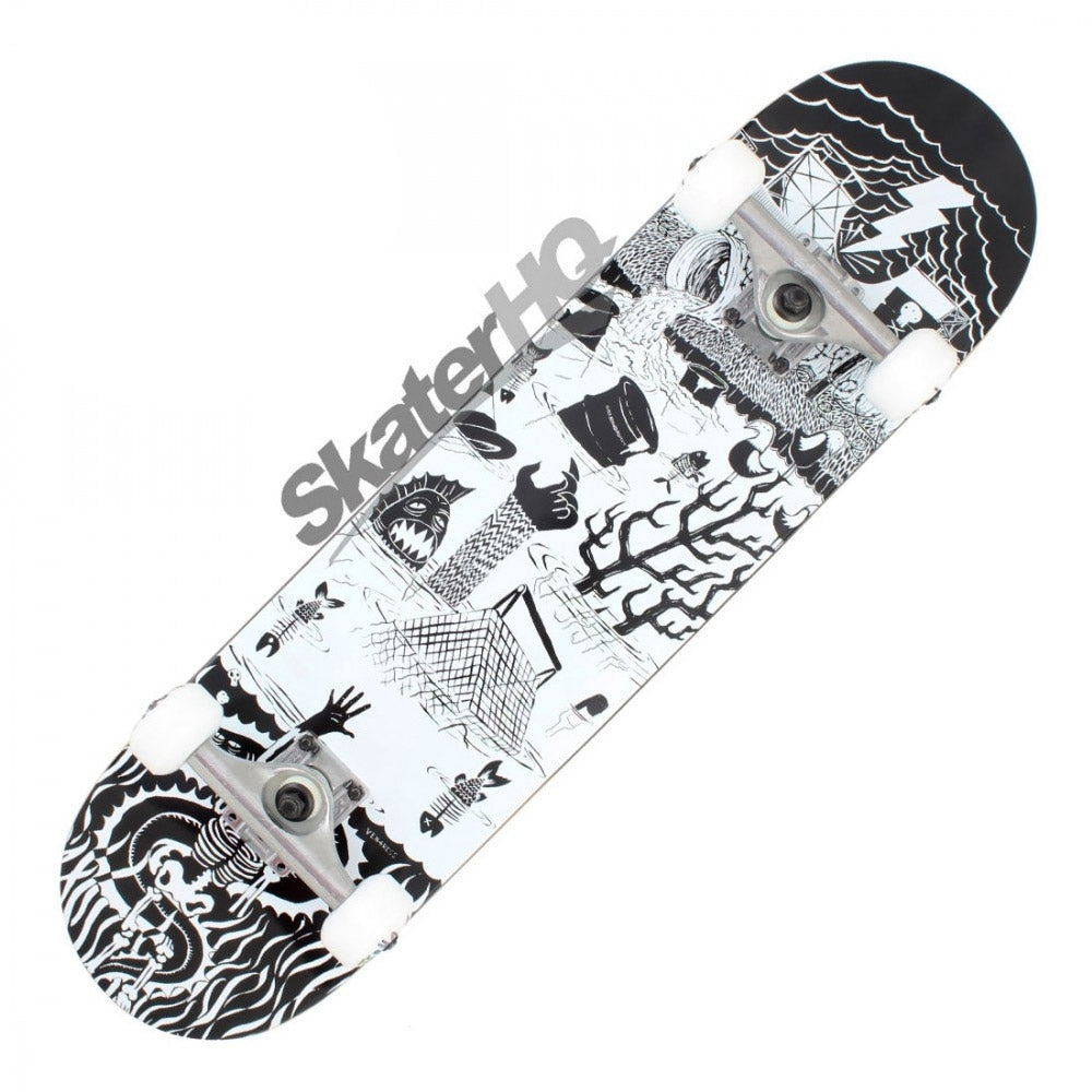 Skater HQ Manly Lagoon 7.25 Mini S Complete Skateboard Completes Modern Street