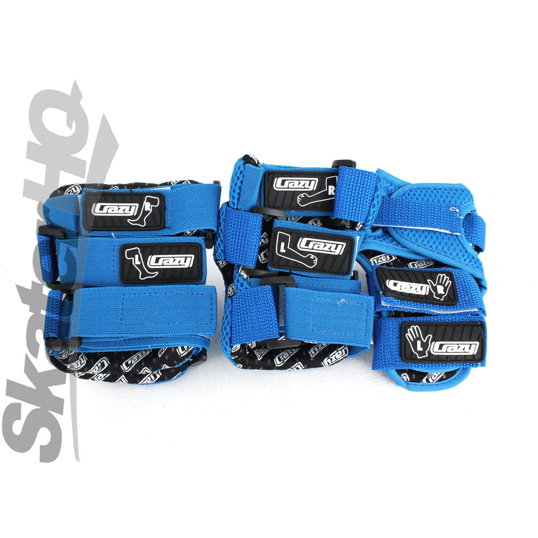 Crazy ProteXion Kids Tri-Pack - Blue Protective Gear
