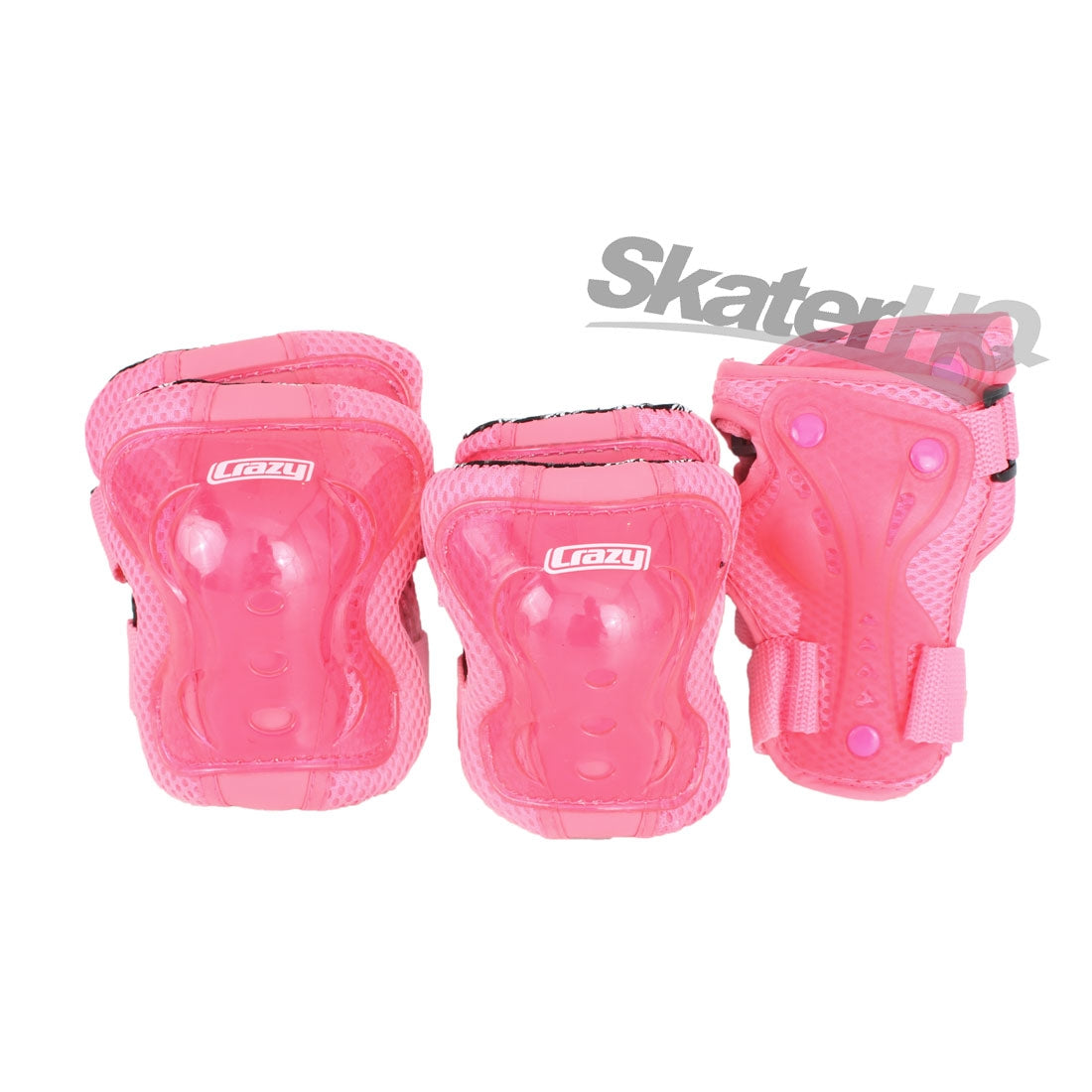 Crazy ProteXion Kids Tri-Pack - Pink Protective Gear