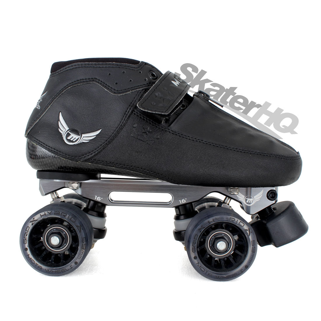Mota Mojo Carbon Quad Skate 6US - Black Roller Skates