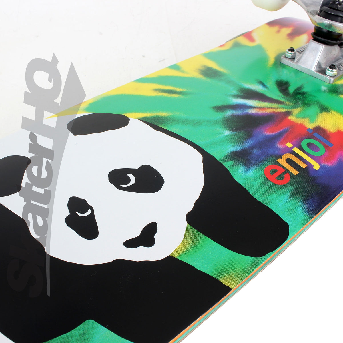 Enjoi Panda Tie Dye V2 7.75 Complete Skateboard Completes Modern Street