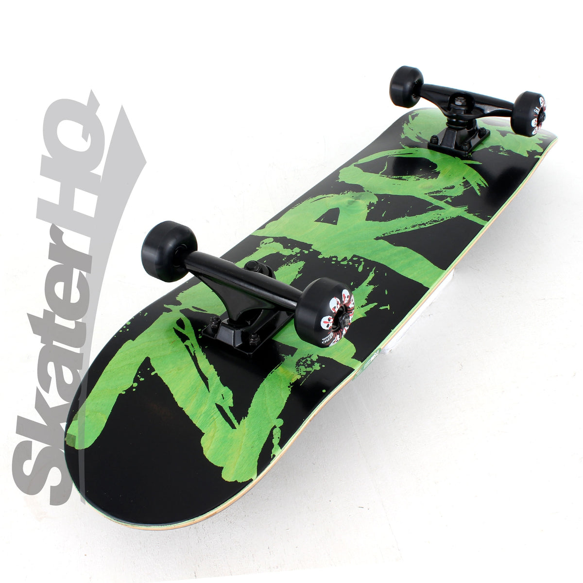 Zero Blood Knockout Complete 8.125 - Green Skateboard Completes Modern Street