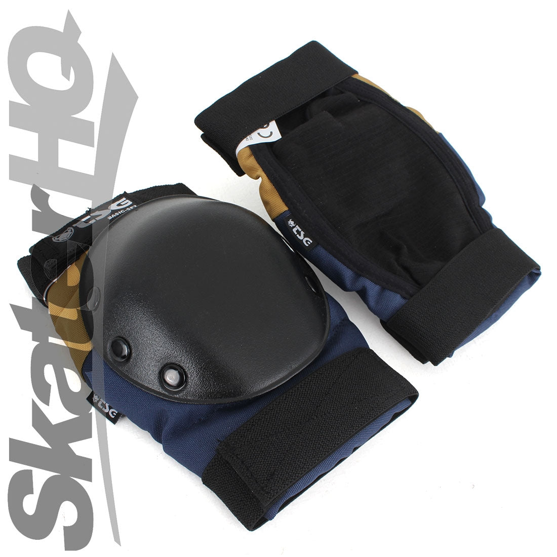 TSG Basic Skate Set Navy/Tan - Medium Protective Gear