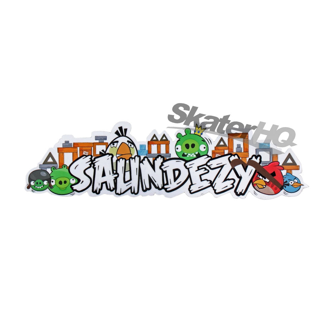 Saundezy Birds Sticker - Medium Stickers
