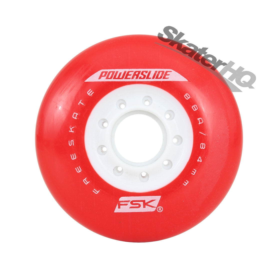 Powerslide Free Skate 84mm/88a 4pk - Red Inline Rec Wheels