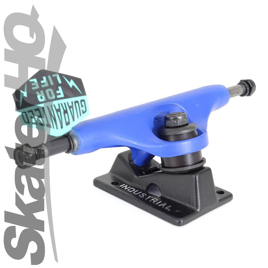 Industrial 5.25 Blue/Black PAIR Skateboard Trucks