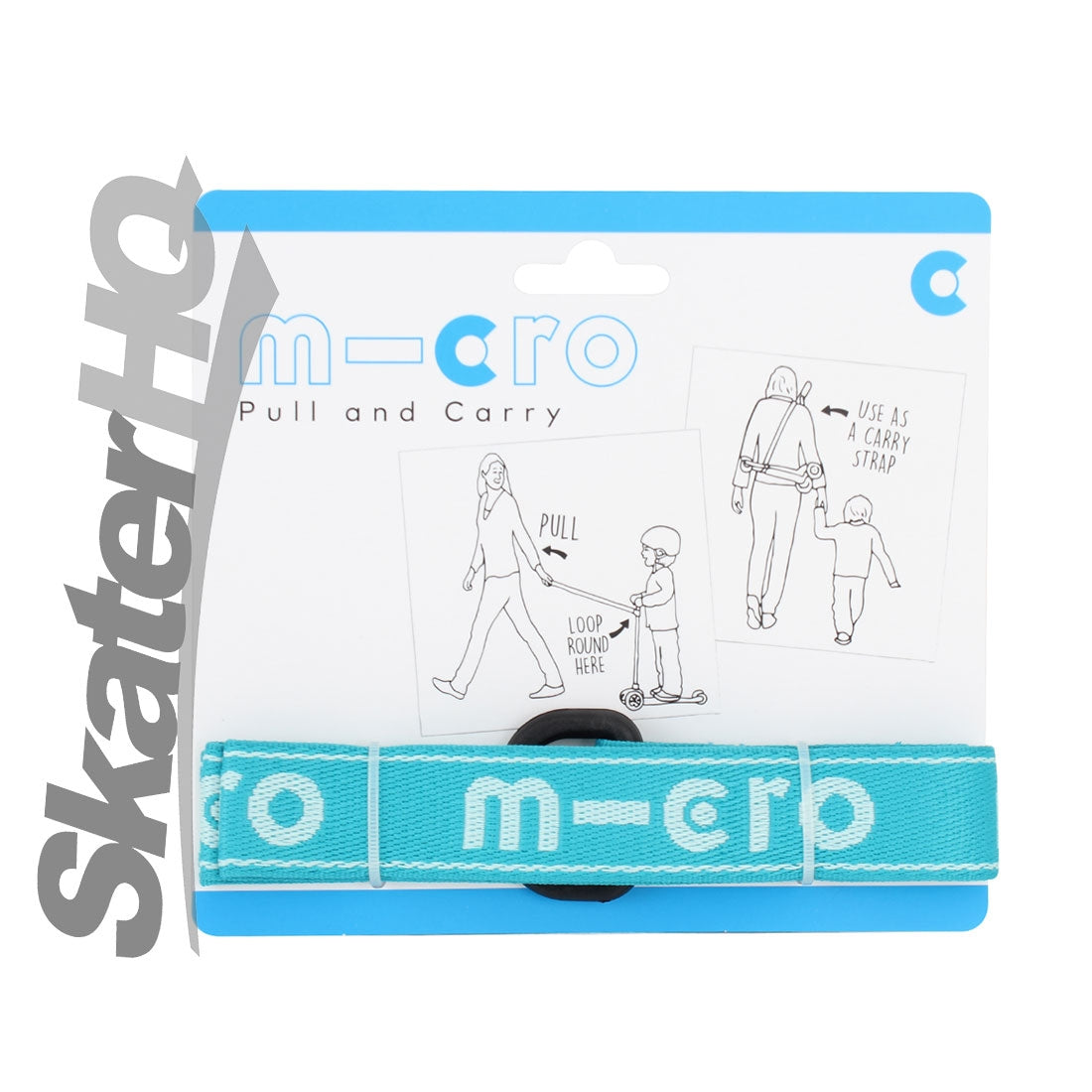 Micro Pull & Carry Strap - Aqua Scooter Accessories