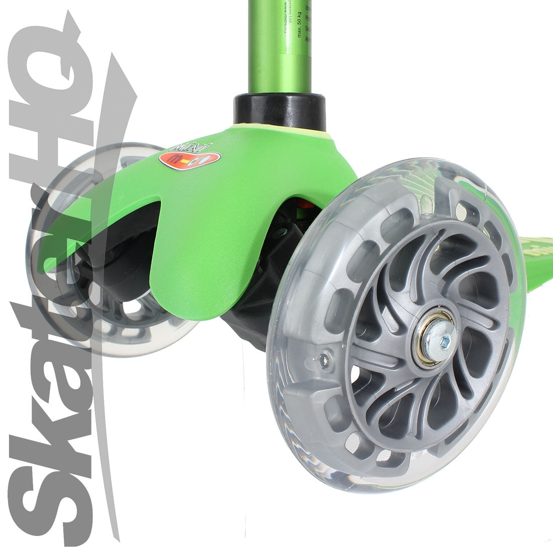 Micro Mini Deluxe LED Scooter - Green Scooter Completes Rec