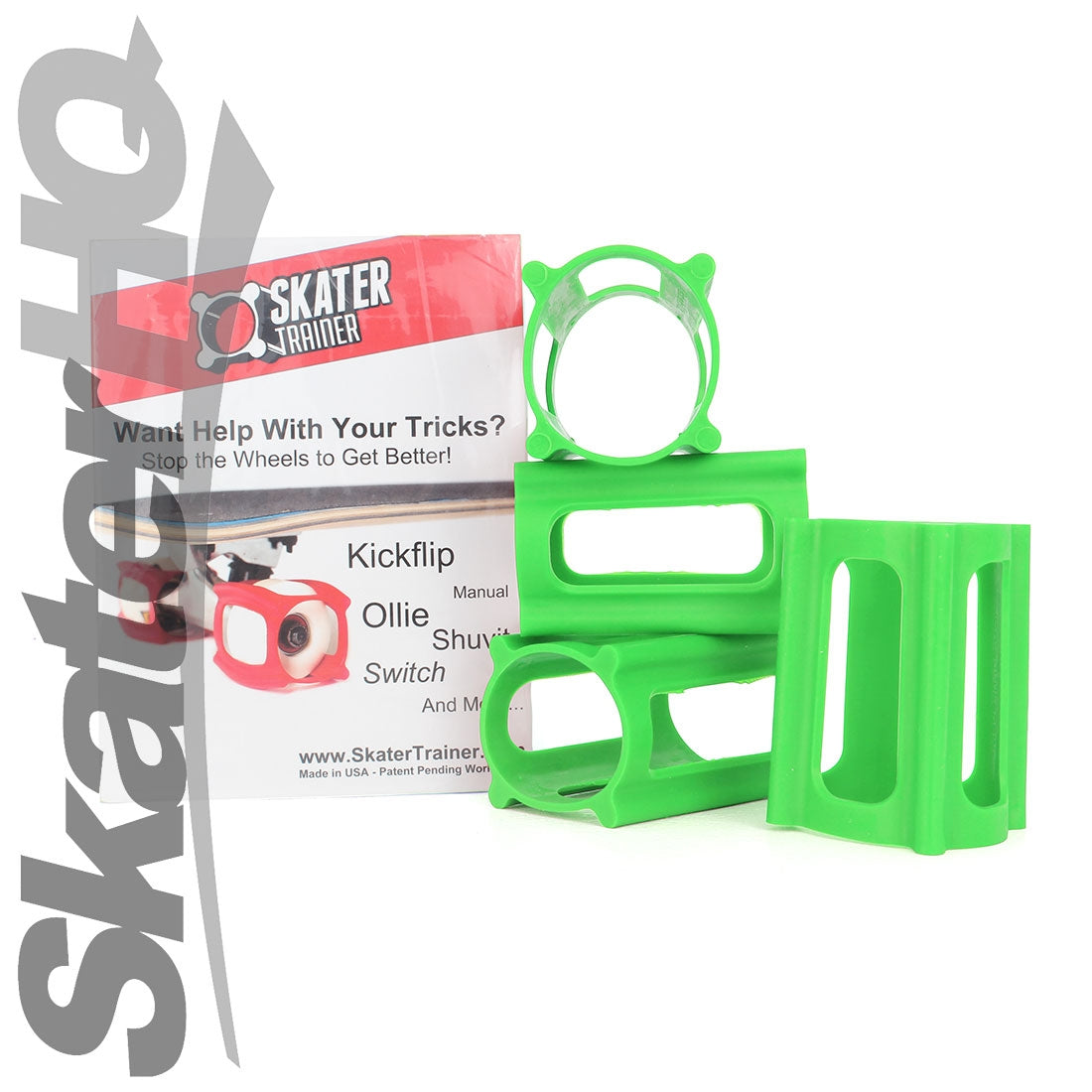 Skater Trainer 2.0 4pk - Neon Green Skateboard Accessories