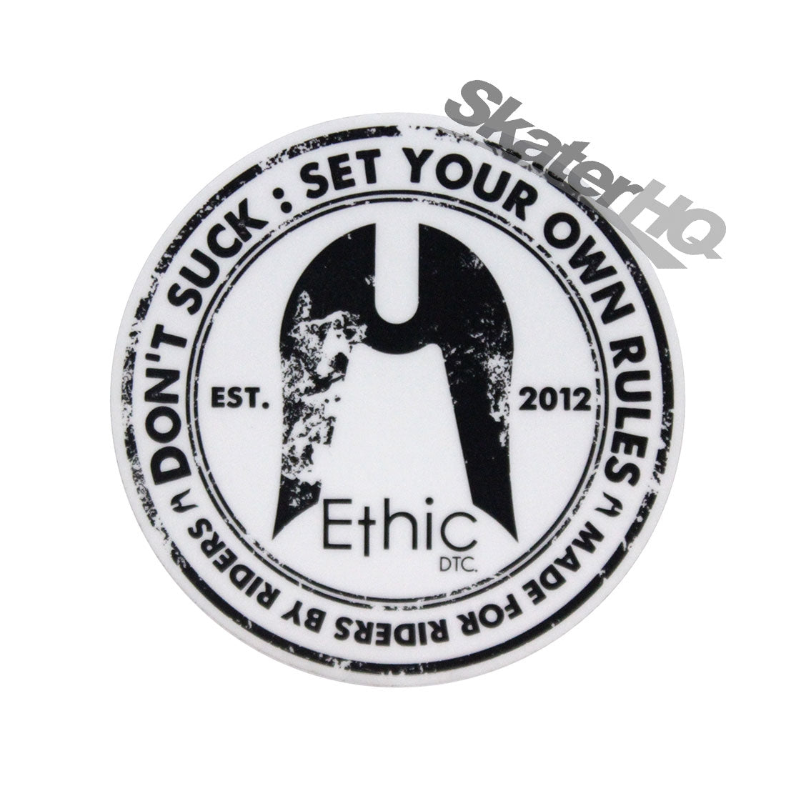 Ethic Dont Suck Sticker Stickers