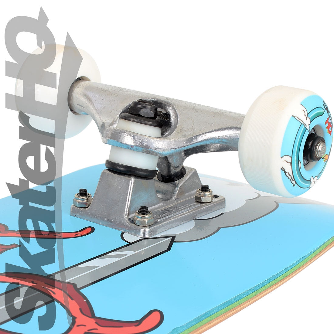 Skater HQ Shredding Time V2 7.25 Mini S Complete Skateboard Completes Modern Street
