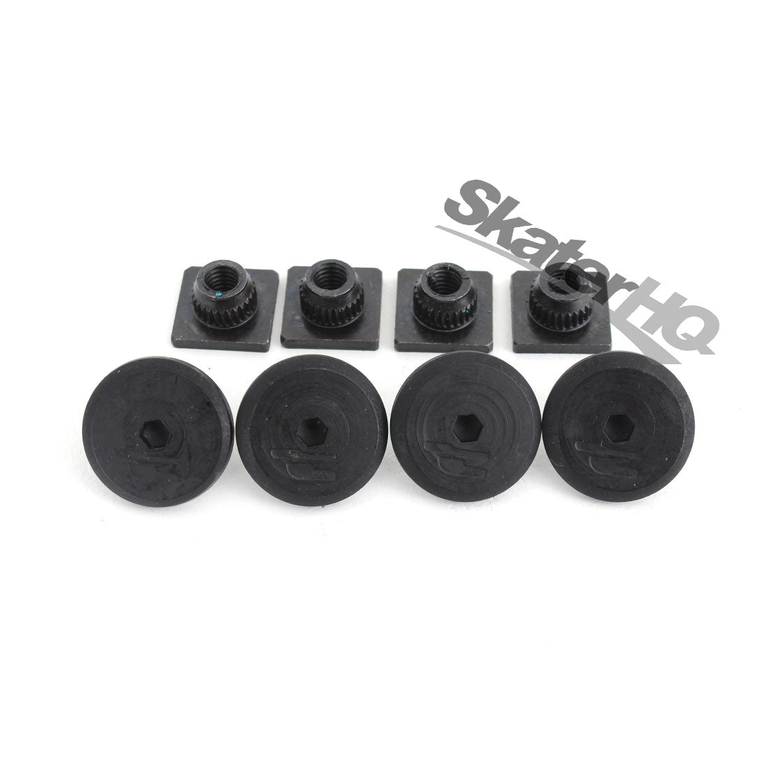 Razors Cuff Screw Kit - Round Black Inline Hardware and Parts