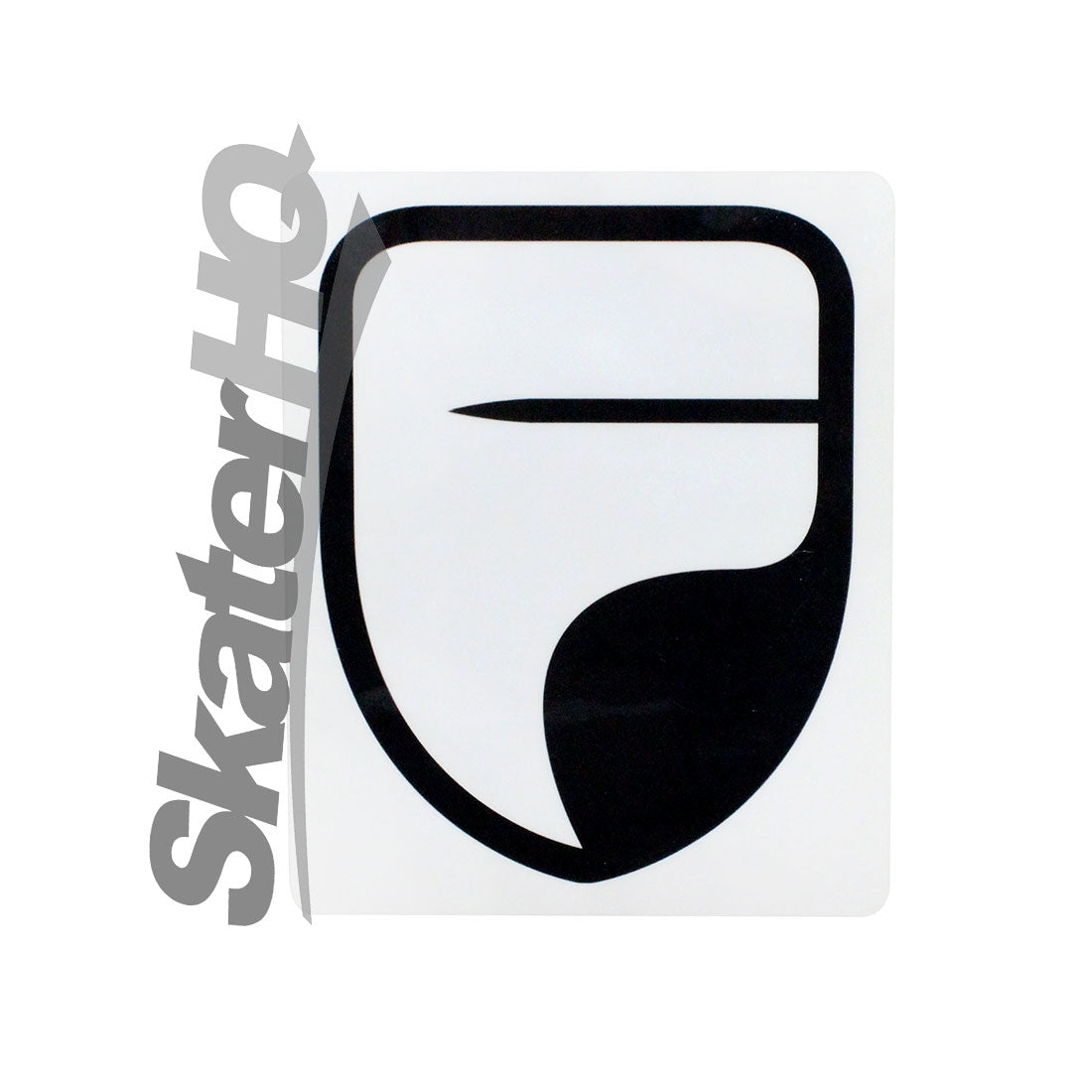 Fang F Logo CE Sticker - Black Stickers