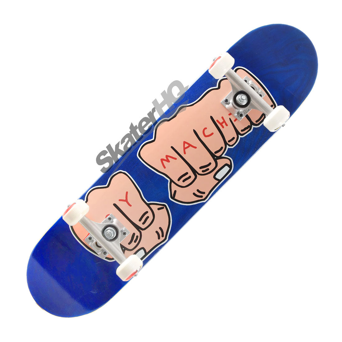 Toy Machine Fists 7.375 Mini Complete - Blue Skateboard Completes Modern Street