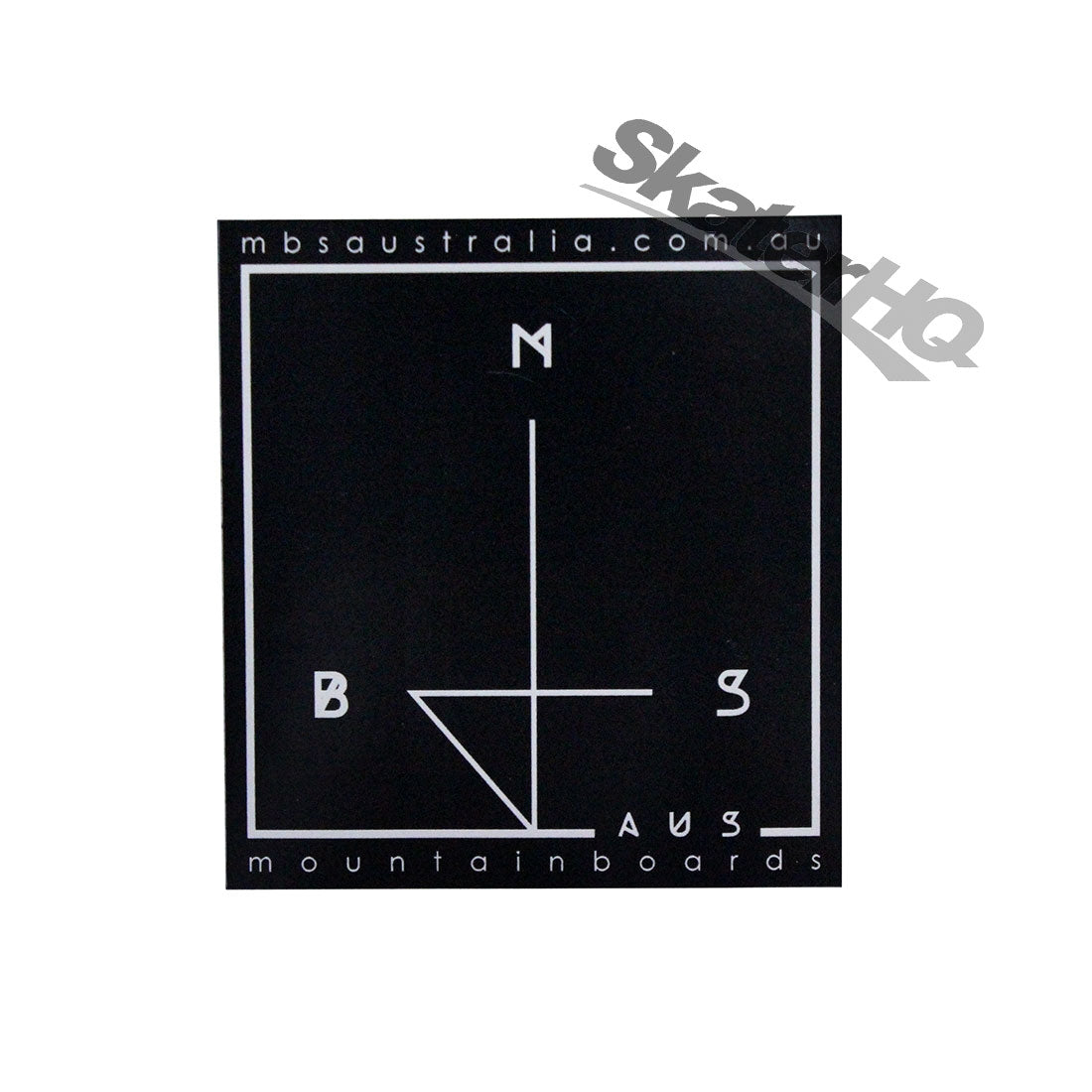 MBS Mountain Boards Australia Sticker Stickers