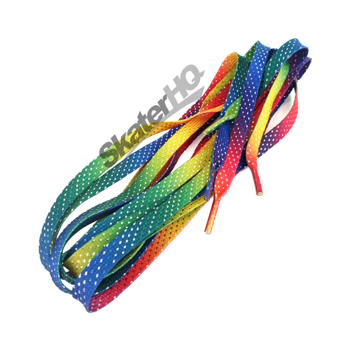 Rio Roller Laces - Rainbow Glitter Laces
