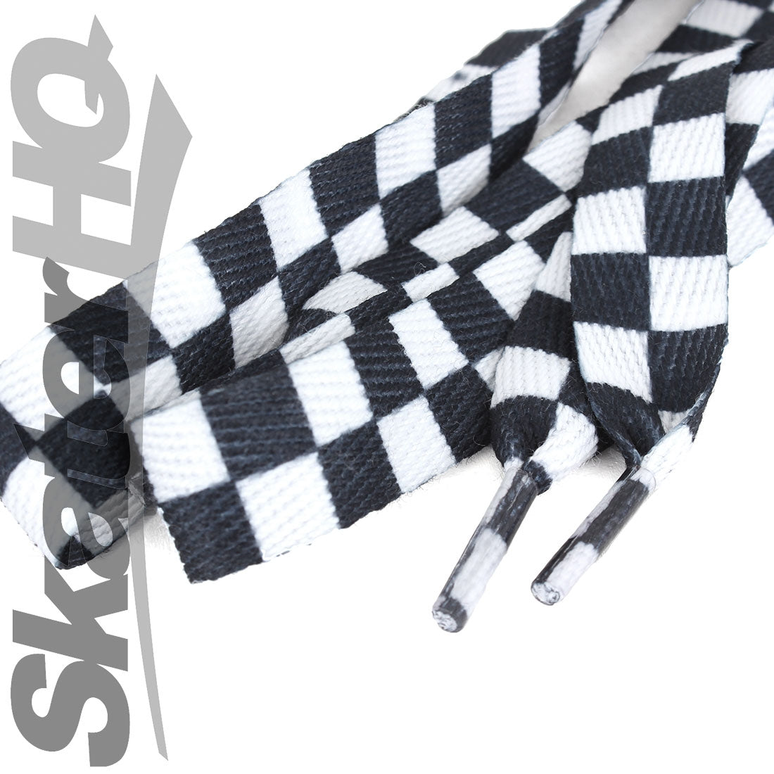 Riedell Criss-Cross Laces 72 Fat - Checkered Laces