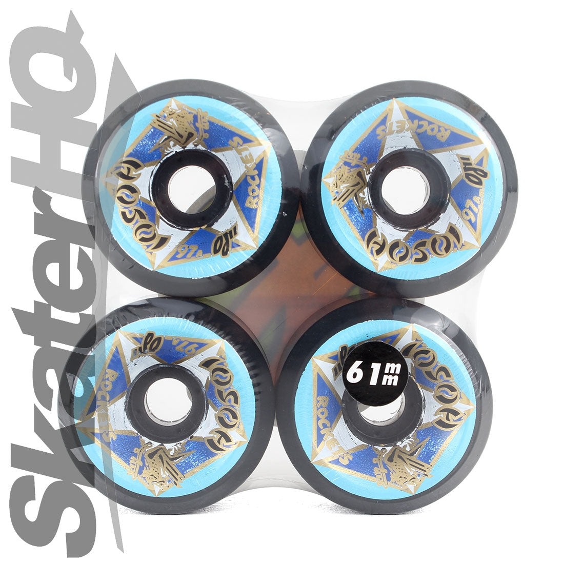 OJs Hosoi Rockets 61mm/97a 4pk Skateboard Wheels