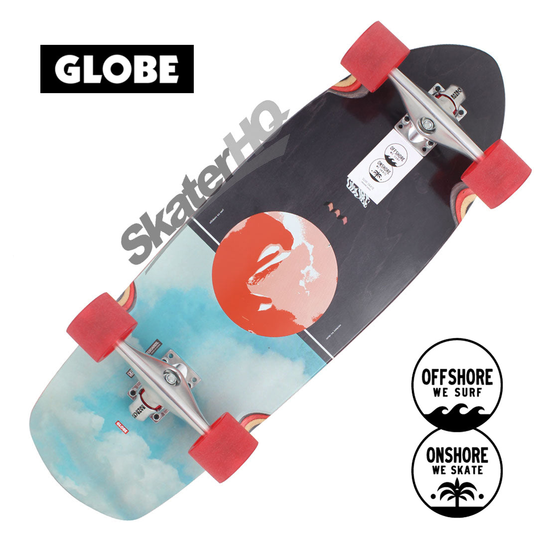 Globe Stubby 30 - On Shore Skateboard Compl Carving and Specialty