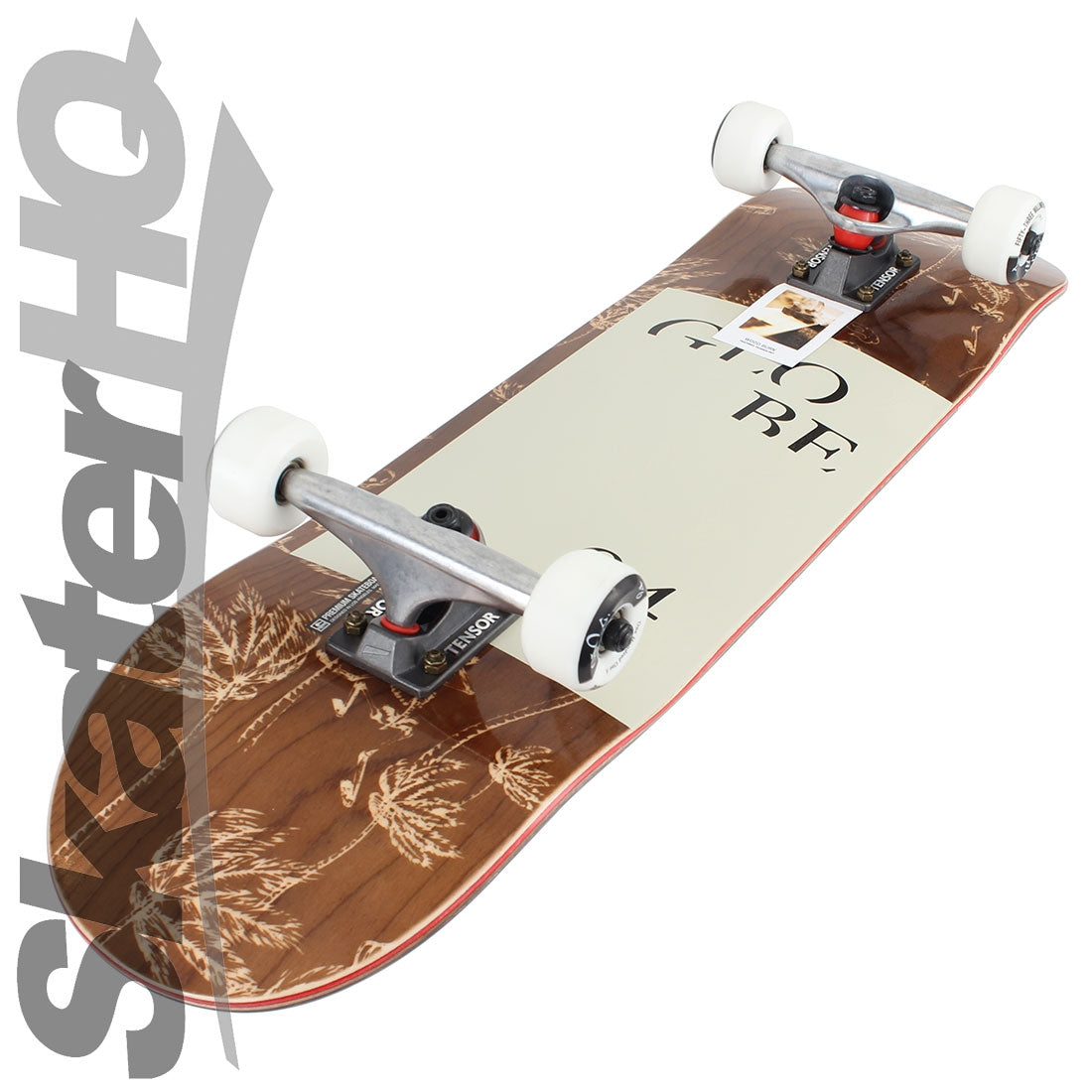 Globe G2 Typhoon 8.0 Complete - Bone/Wood Skateboard Compl Cruisers
