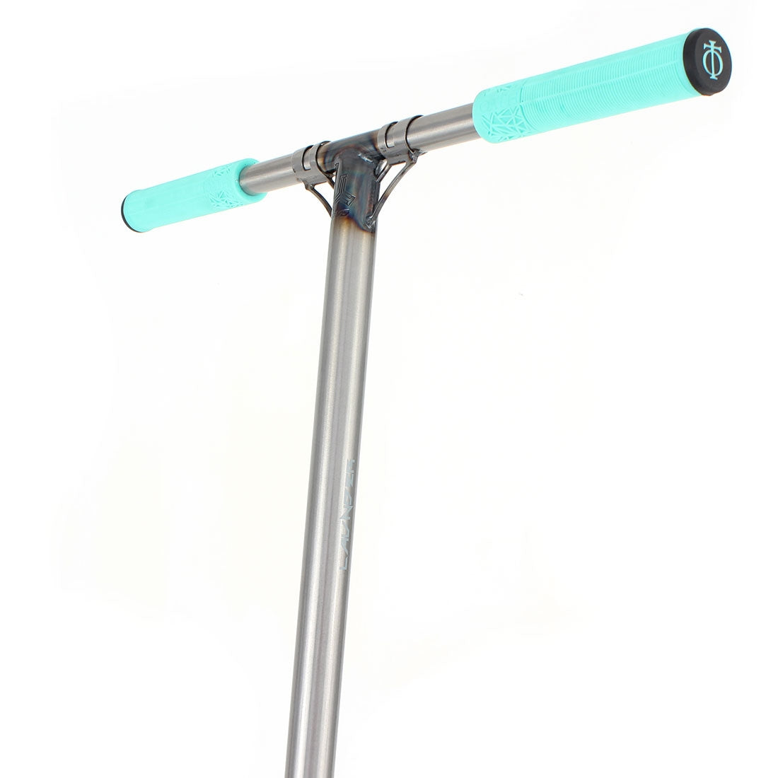 Triad Racketeer - Satin Black/Teal Scooter Completes Trick