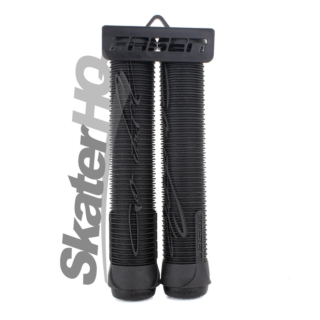 Fasen Go Fast Handle Grips - Black Solid Scooter Grips