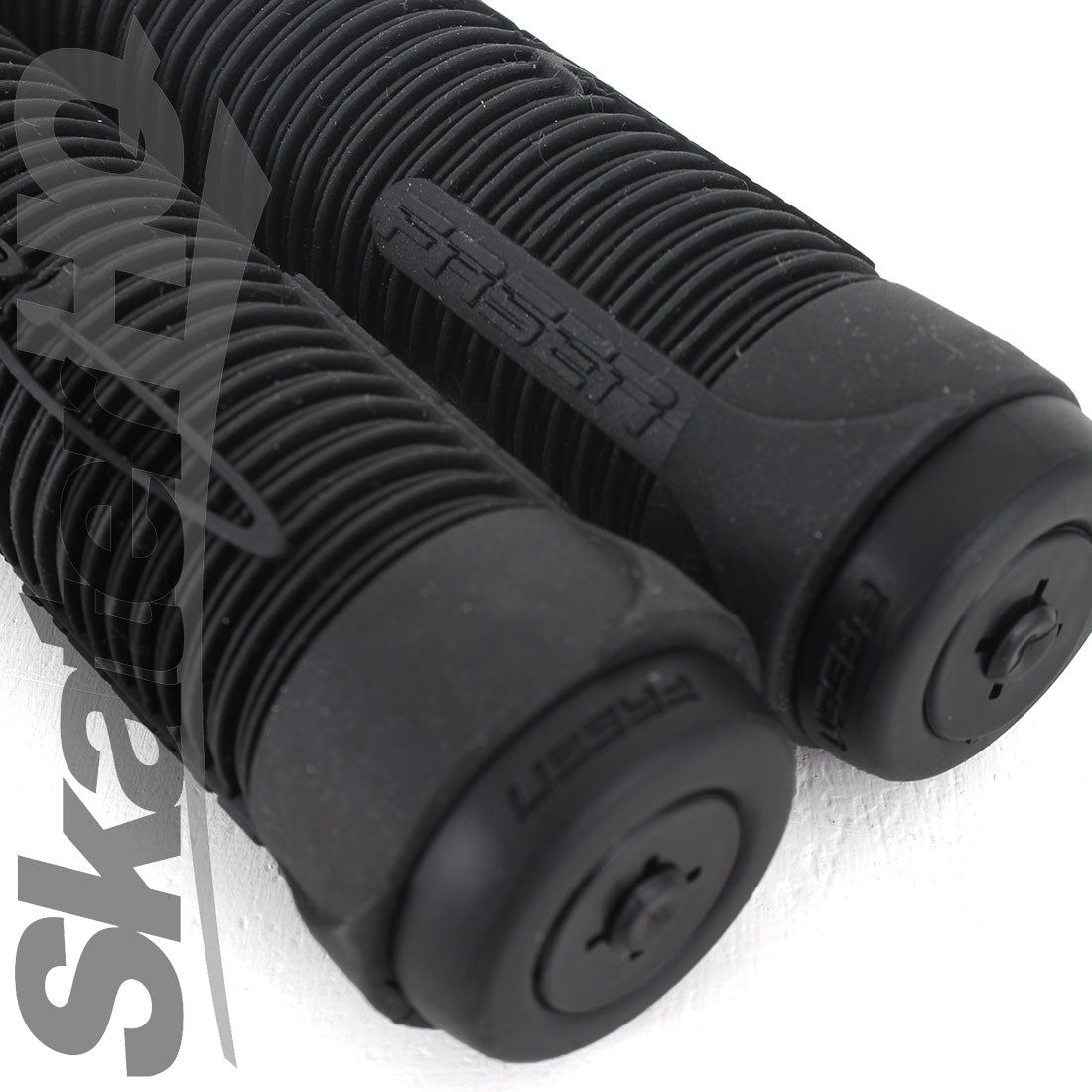 Fasen Go Fast Handle Grips - Black Solid Scooter Grips