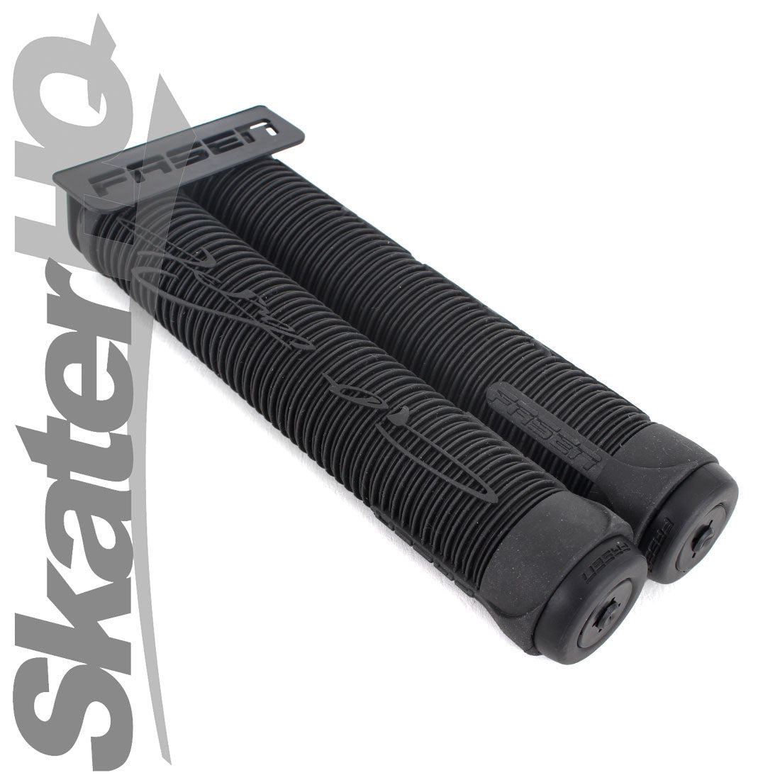 Fasen Go Fast Handle Grips - Black Solid Scooter Grips