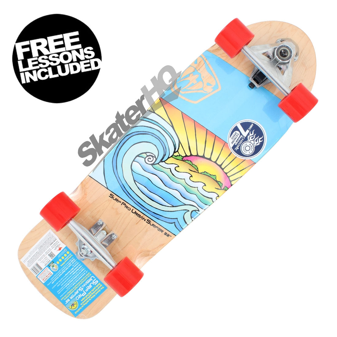 Surf Pro 32 Urban Surfer Skateboard Compl Carving and Specialty