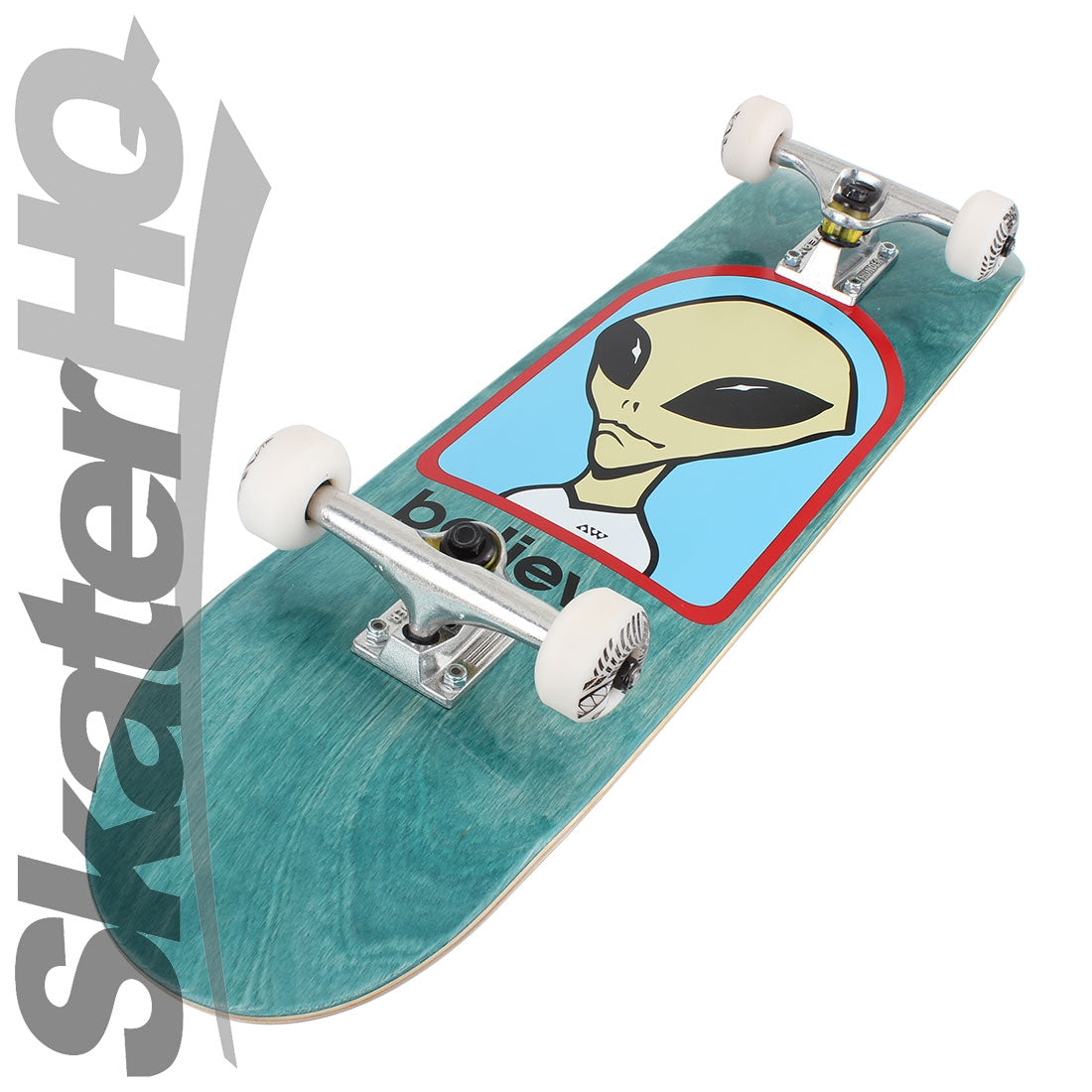 Alien Workshop Believe 7.75 Complete - Green Skateboard Completes Modern Street