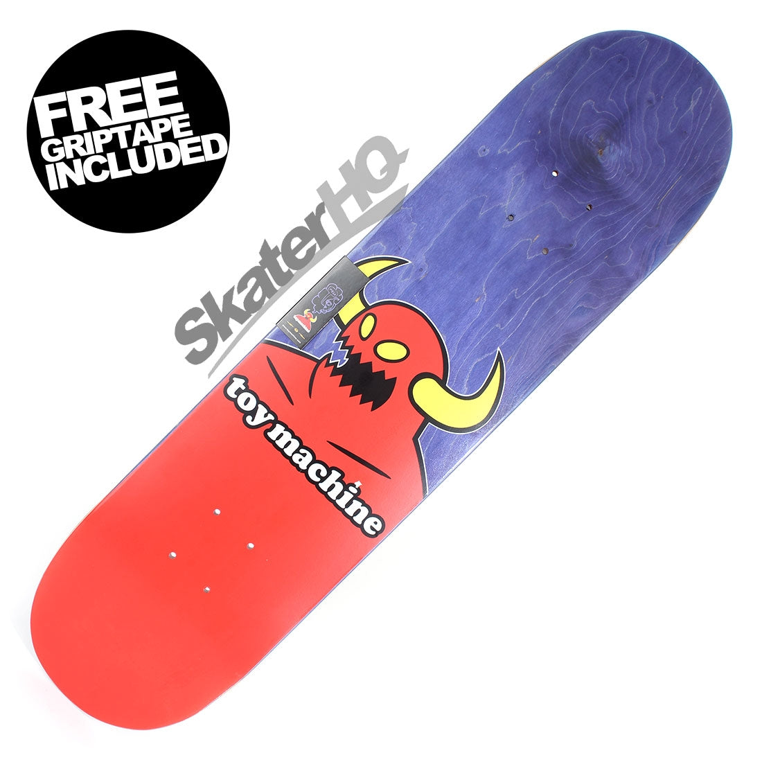 Toy Machine Monster 7.75 Deck - Blue Skateboard Decks Modern Street