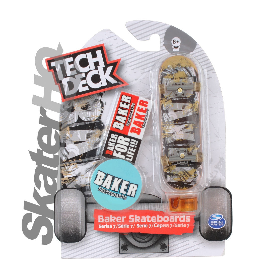 Tech Deck Series 7 - Baker - Army Graffiti Skateboard Accessories
