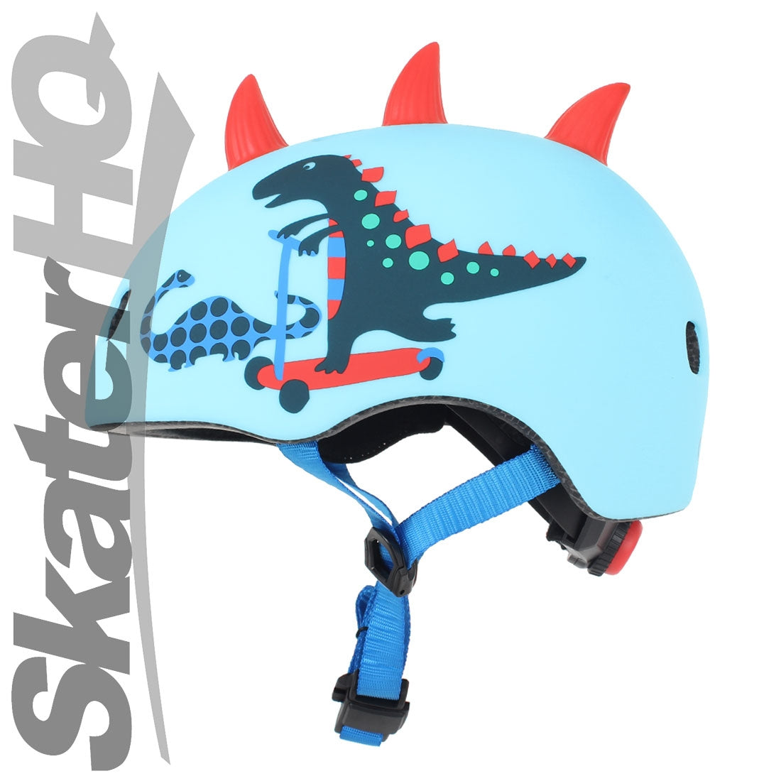 Micro Scootersaurus 3D Spike LED Helmet - Small Helmets