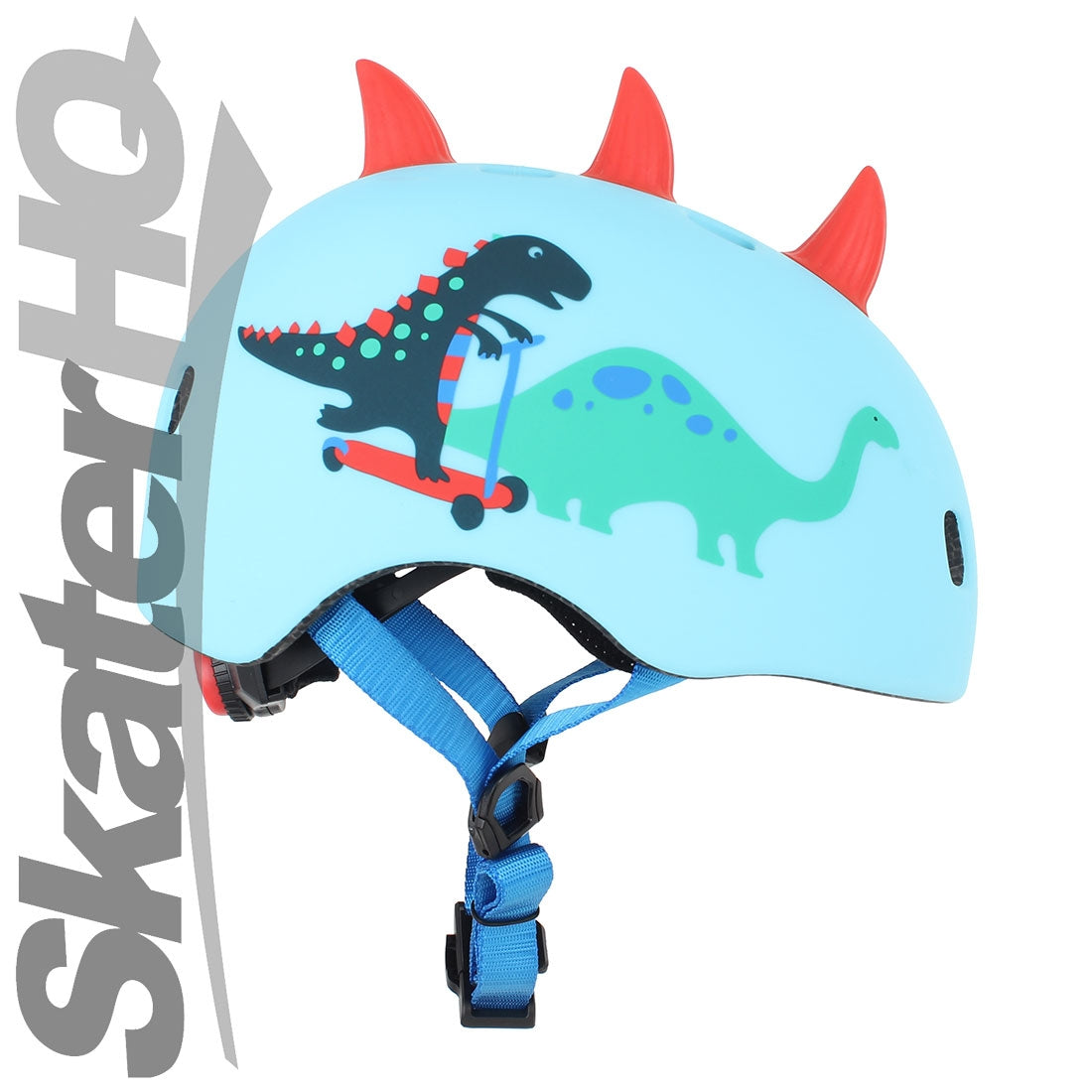 Micro Scootersaurus 3D Spike LED Helmet - Small Helmets