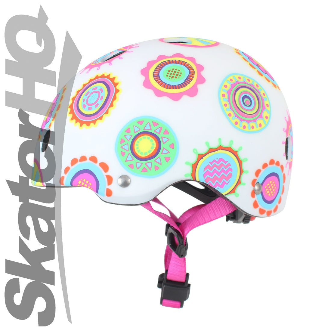 Micro Doodle Dots LED Helmet - XSmall Helmets