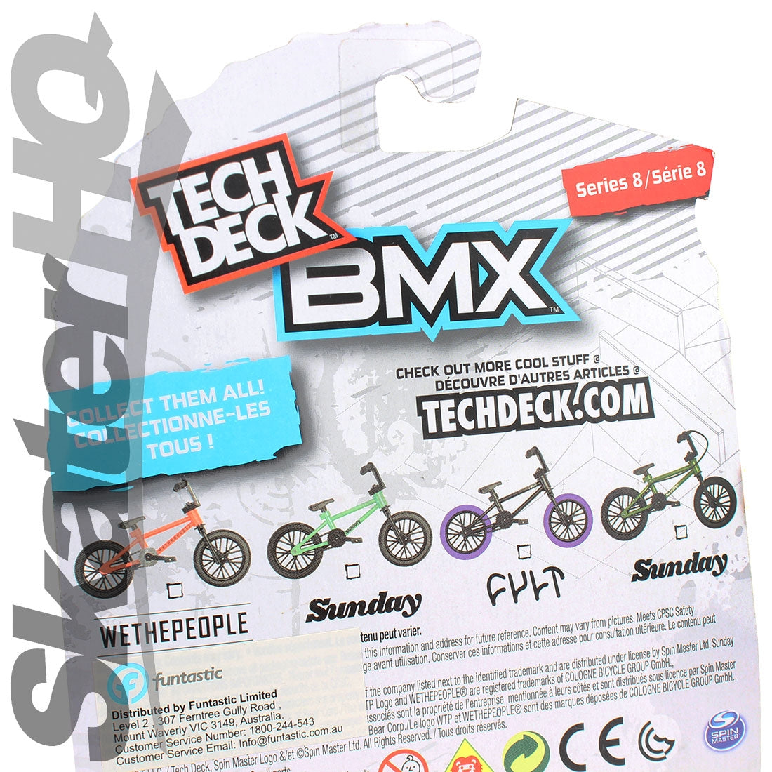 Tech Deck BMX S8 - Sunday Mint Skateboard Accessories