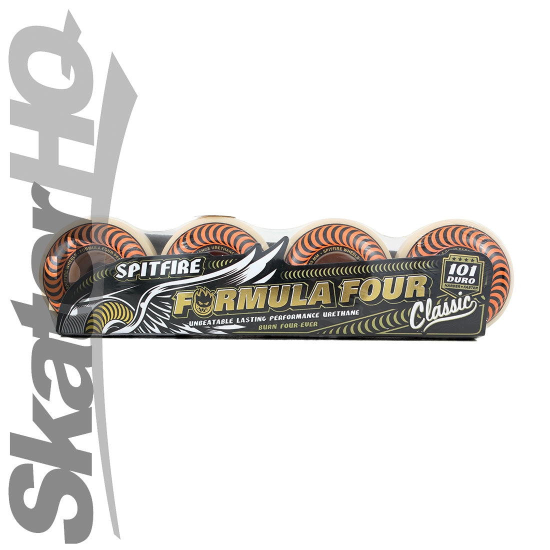 Spitfire Form Four 53mm 101A Classic Swirl - Orange Skateboard Wheels