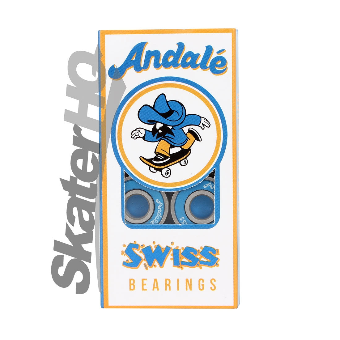Andale Swiss Bearings 8pk Skateboard Bearings