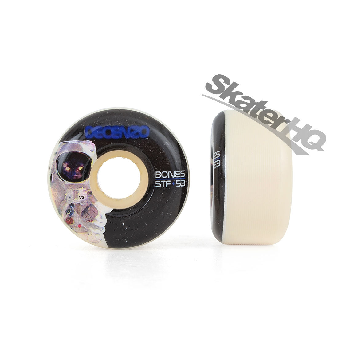 Bones STF V2 Decenzo Catsronaut 53mm Skateboard Wheels