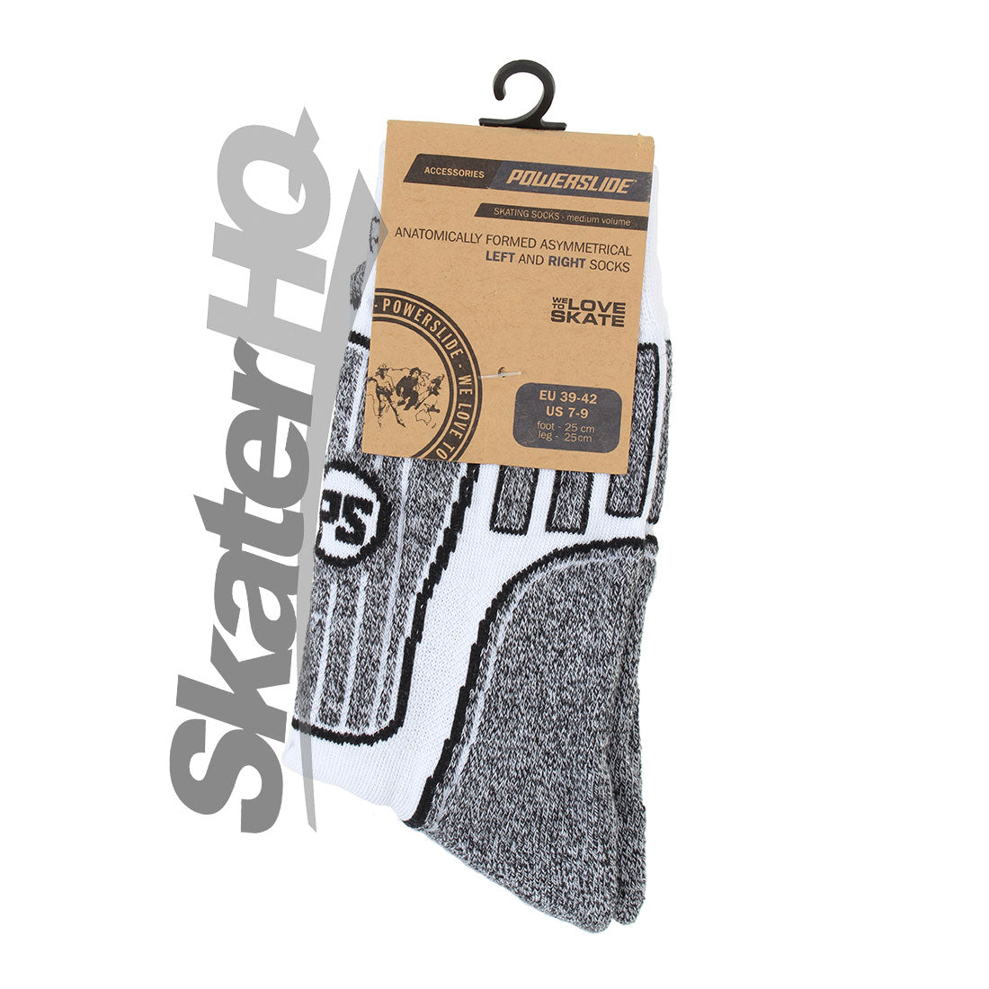 Powerslide Skating Socks - 7-9US EU39-42 Apparel Socks