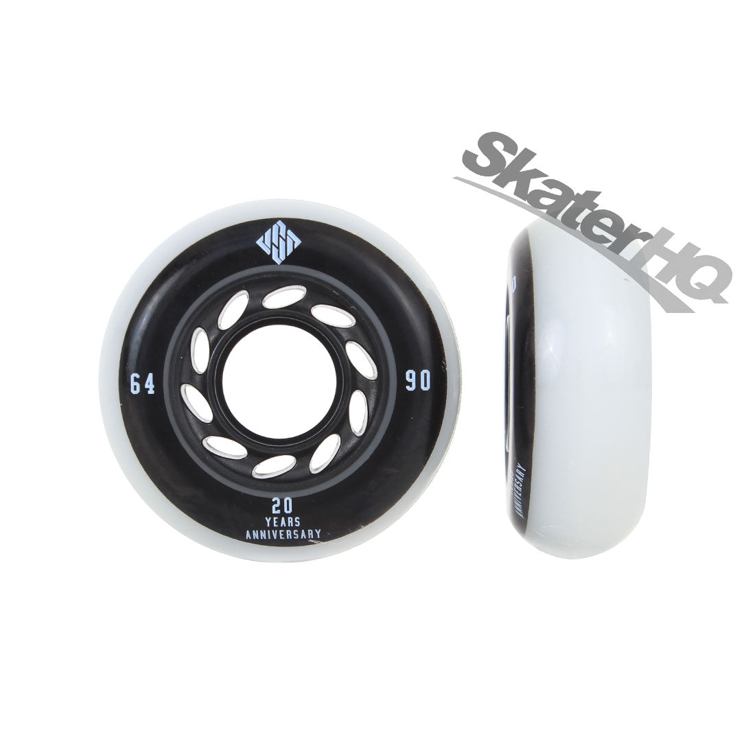 USD Team 64mm/90a 4pk Inline Aggressive Wheels