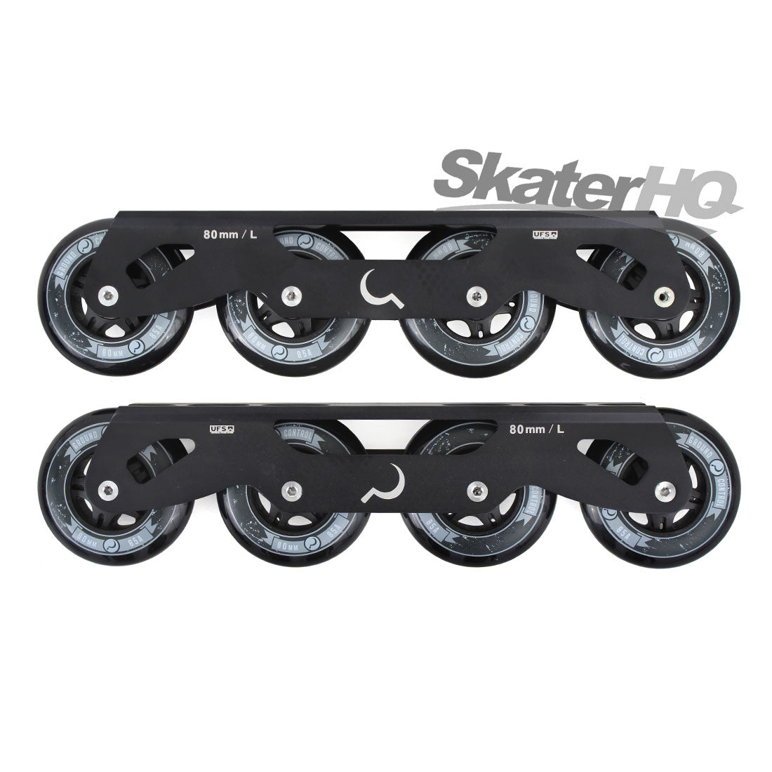 Ground Control FSK 80mm Frame Set - Large - Black Inline Frames