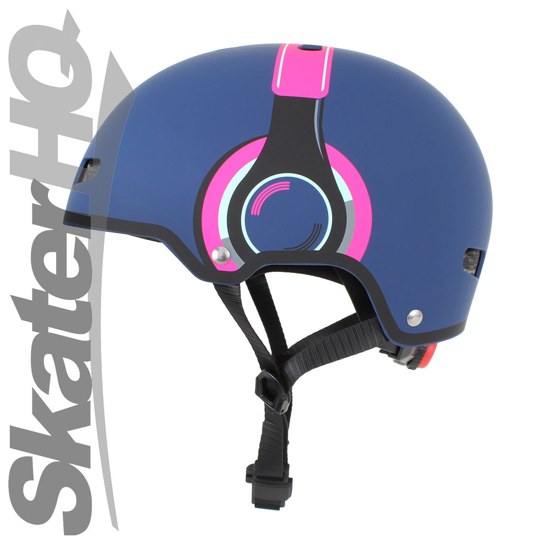 Micro Pink Headphones LED Helmet - Small Helmets