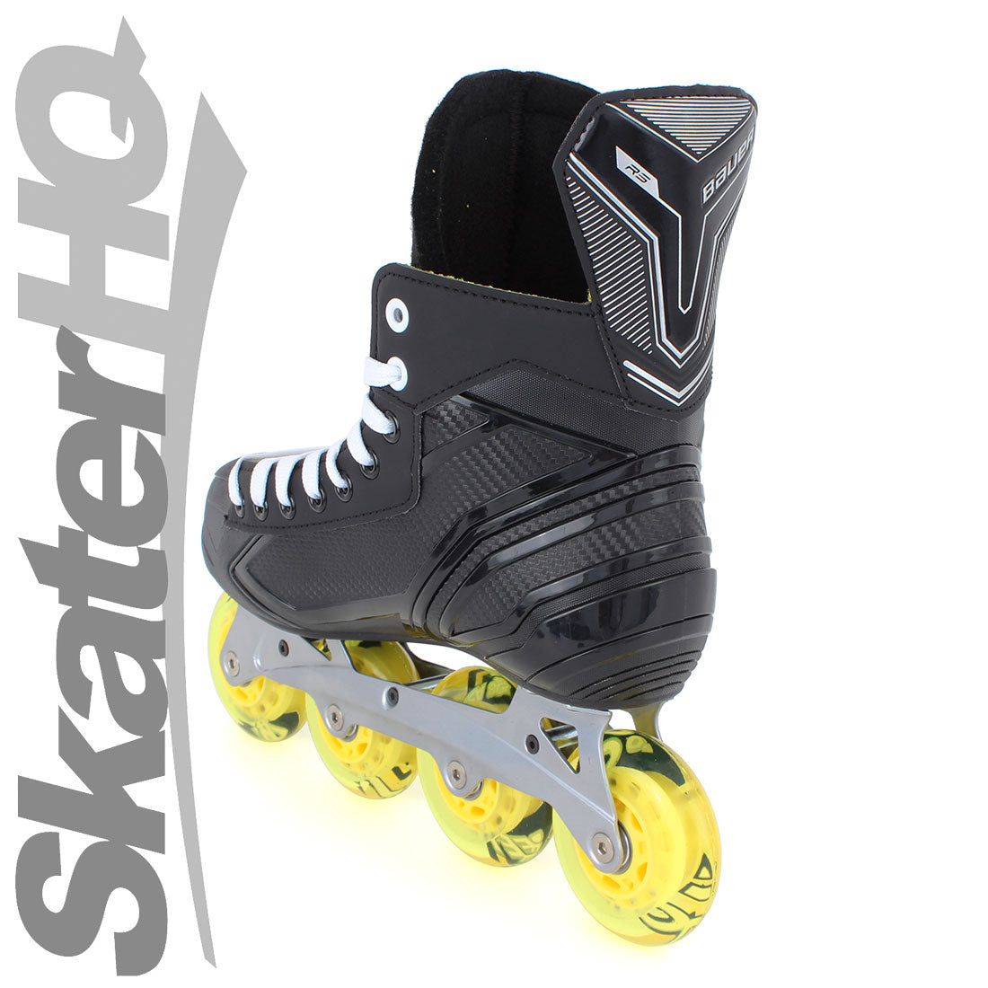 Bauer RS SR Black/Yellow 8.0 / 9.5US Inline Hockey Skates