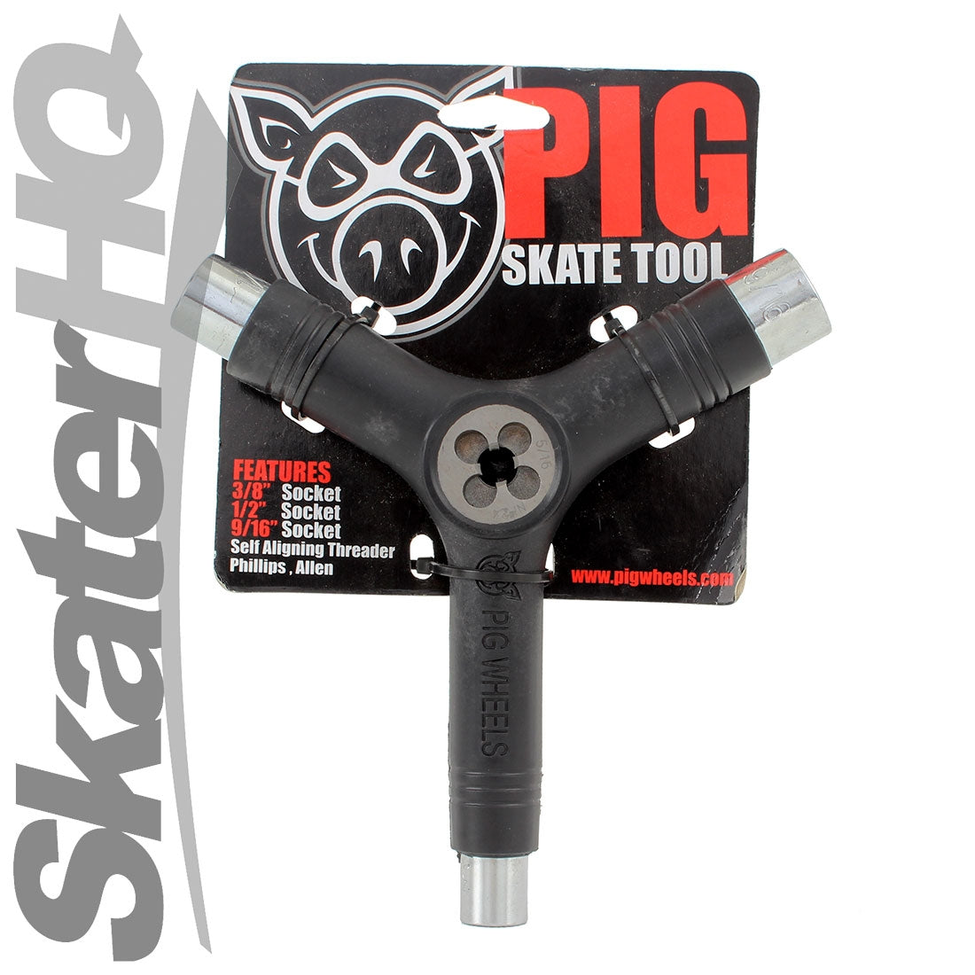 PIG Rethreading Y-Tool - Black Skate Tool